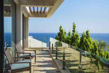 海景别墅毛笔字图片