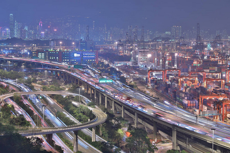 香港葵青区照片