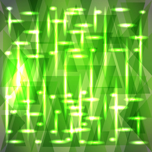 矢量闪耀图案的精致绿色碎片..用于装饰节日物品纸张和织物。