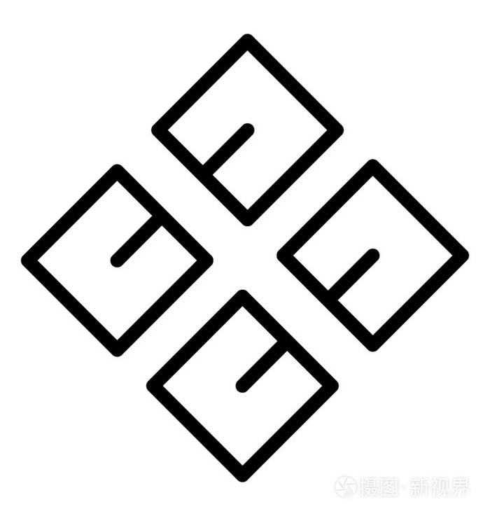 勇气符号图标设计