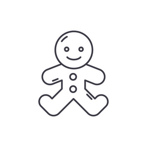 姜饼人图标图片-姜饼人图标素材-姜饼人图标插画-摄图新视界