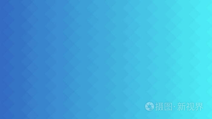 抽象蓝色霓虹灯背景.矩形几何图案.马赛克.抽象向量例证, 水平