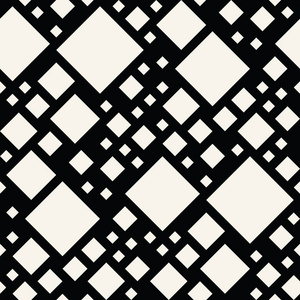 抽象的无缝几何装饰方格图案