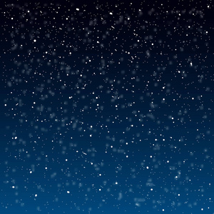 带有雪花的矢量插图. 冬天下雪的天空. 每股收益10.照片
