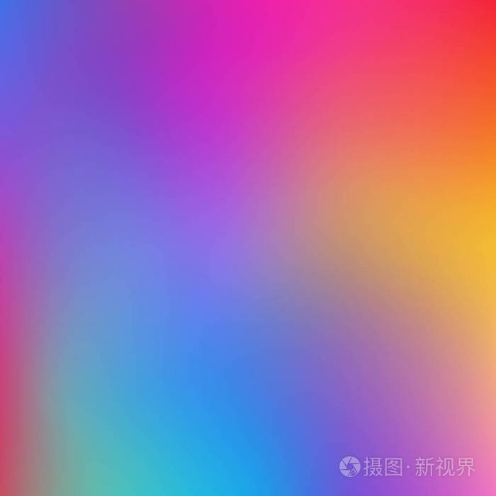 模糊粉彩甜蜜梦幻云底五颜六色的光滑横幅模板易于编辑的软彩色矢量