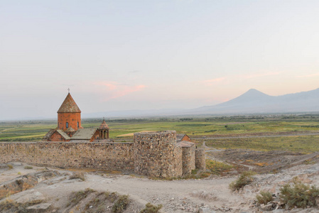 亚美尼亚的古老修道院霍尔维拉