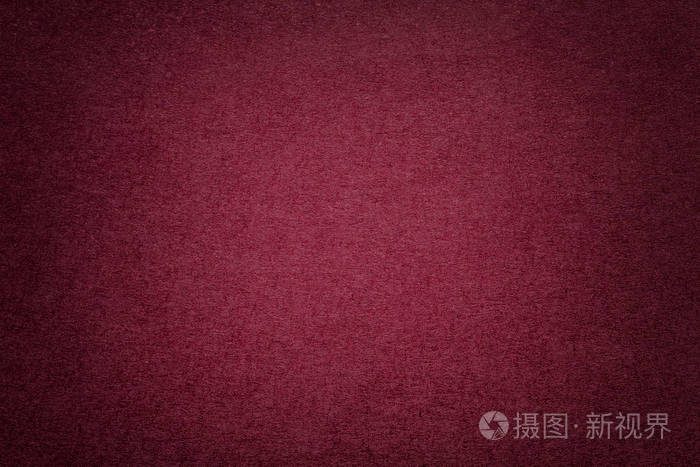 复古深红纸背景的纹理与维内特带有框架的致密栗色牛皮纸板的结构感觉