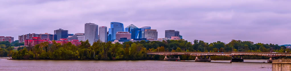 阿灵顿的天际线图片