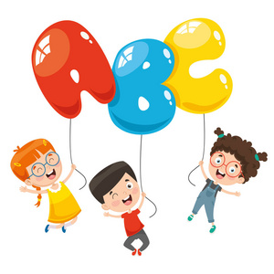 儿童学英语图片