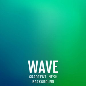 东方用户抽象蓝绿色明亮梯度网格东方波背景. 现代多色潮流设计.