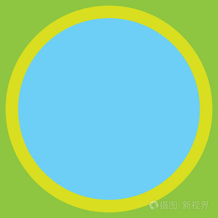 设计商业概念广告网站的空模板复制空间文本隔离另一个两个 tone 圆形