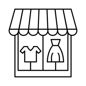 黑色店面图片-黑色店面素材-黑色店面插画-摄图新视界