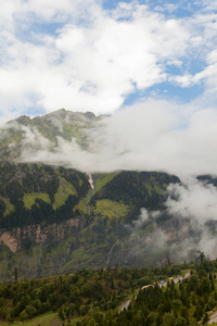 美丽的山区景观喜马拉雅山省拉达赫印度