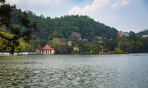 斯里兰卡坎迪市全景