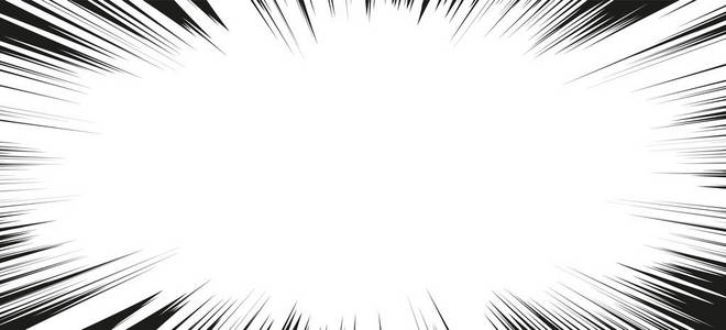 速度线漫画框架照片