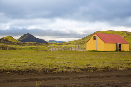全景山国家公园托斯莫克..冰岛。