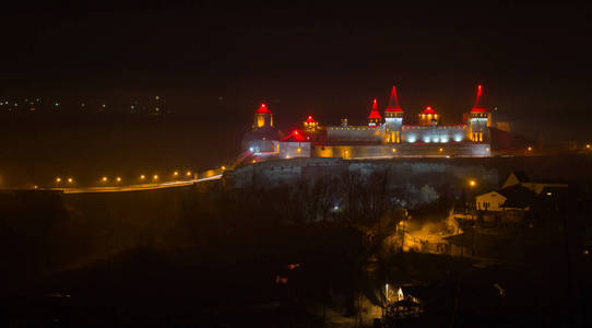 乌克兰西部卡米安涅茨波德尔斯基城堡