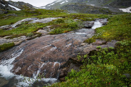 挪威国家公园jotunheimen的美丽景观