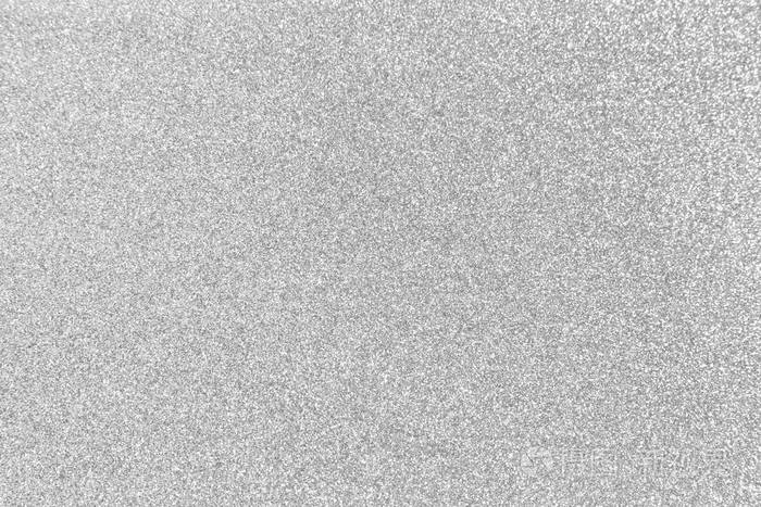 银色闪闪发光的纹理背景圣诞庆祝概念