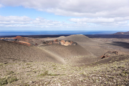 蒂曼法亚国家公园兰萨罗特加那利岛火山口西班牙