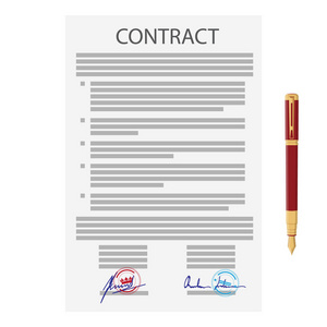 签署商业合同