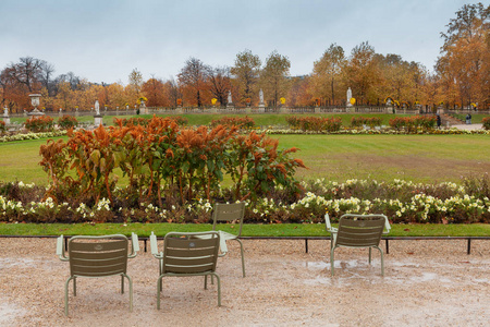 欧洲法国巴黎卢森堡花园