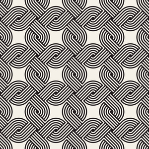 矢量无缝线拼接图案.现代时尚的抽象质感.重复几何图块照片