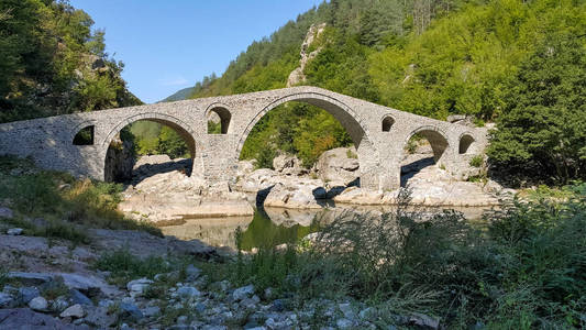 s Bridge, Arda river and Rhodopes mountain, Kardzhali Region, Bu