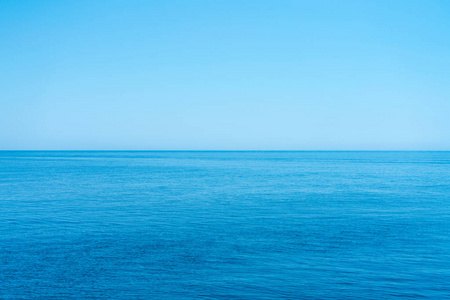 万里无云的蓝天图片