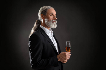 老方式商人图片