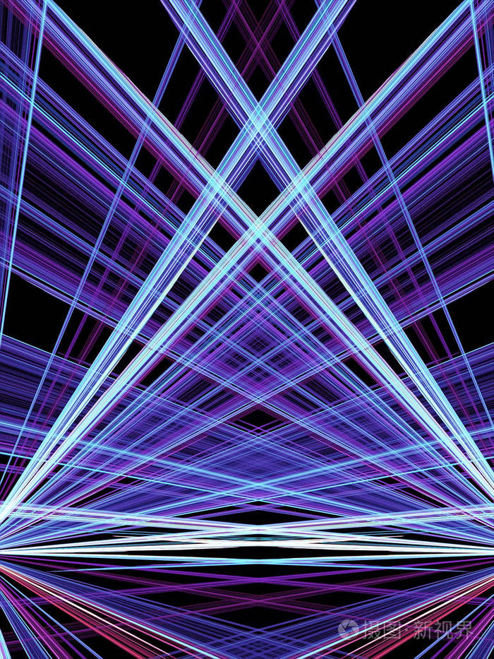 带有交叉线的抽象分形背景
