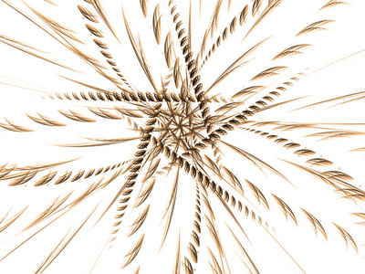 带有交叉线的抽象分形背景照片