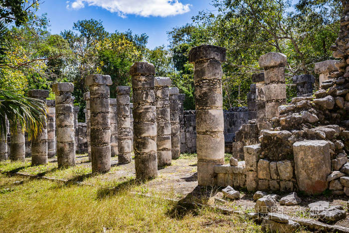 墨西哥玛雅文明古城chichenitza