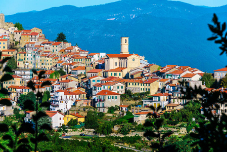意大利利古里亚省的巴扎多。