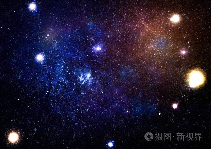 高清星场背景 星空外层空间背景纹理 七彩星空夜空背景照片 正版商用图片14yl5l 摄图新视界