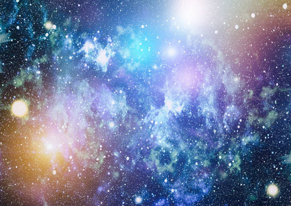 五彩星空图片-五彩星空素材-五彩星空插画-摄图新视界