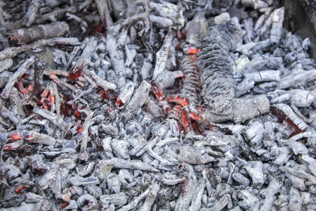 骨灰纹理灰色灰烬背景纹理照片