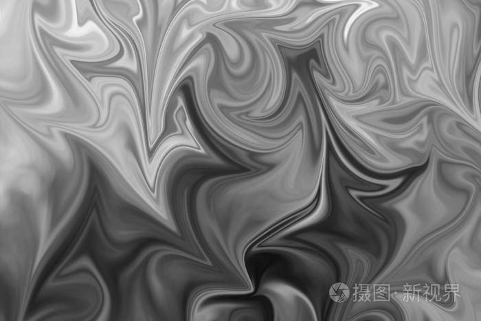 黑白灰色图形色彩艺术形式的抽象图案