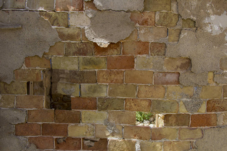 旧砖墙泥砖墙
