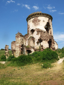 古堡遗址喀尔巴阡山乌克兰