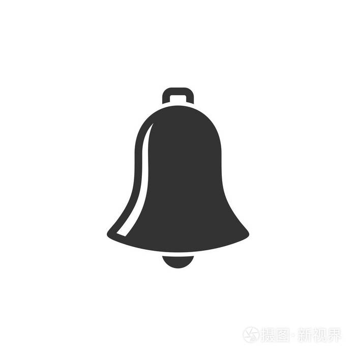 铃铛图标标志模板