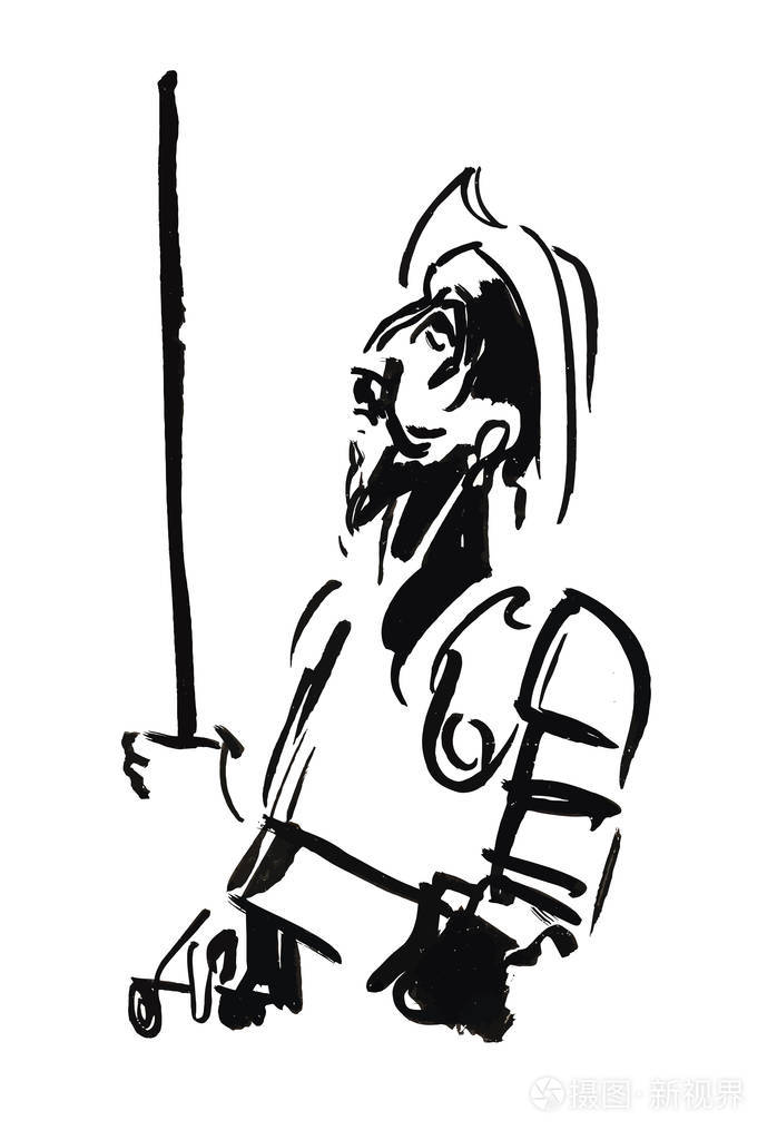 唐吉诃德绘画主题经典小说插图