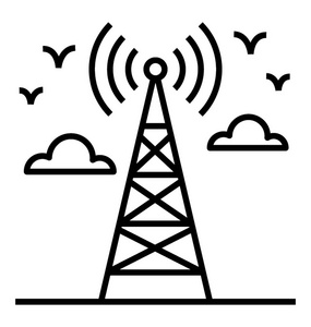 信号塔图片-信号塔素材-信号塔插画-摄图新视界