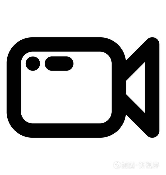 视频摄像机线路图标