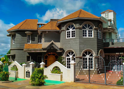 欧洲城堡式别墅梦幻家园照片