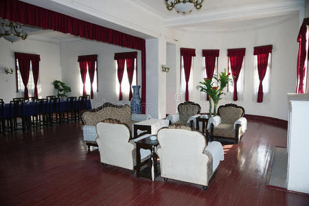 民国剧照中国桂林李宗仁官邸——民国总统府五套照片客厅-照片