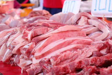 新鲜猪肉脯图片
