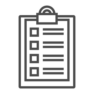 在白色背景上隔离的向量图标笔和问卷调查的男人实验室工作桌用实验室