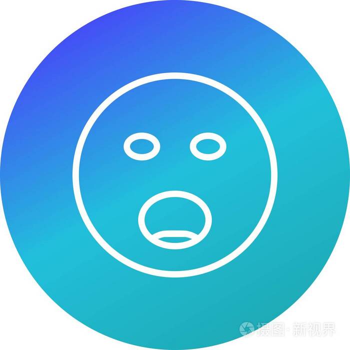 呼喊表情矢量图标标志图标矢量插图的个人和商业用途。插画-正版商用图片1531bn-摄图新视界