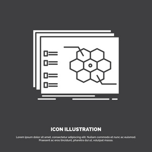 游戏战略策略战术图标。 用户界面和UX网站或移动应用程序的字形矢量符号